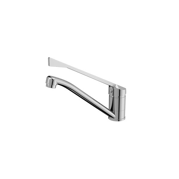 Classic Care Sink Mixer Extended Handle, Finish: Chrome