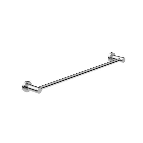 Classic Single Towel Rail, Finish: Chrome, Size: 600mm