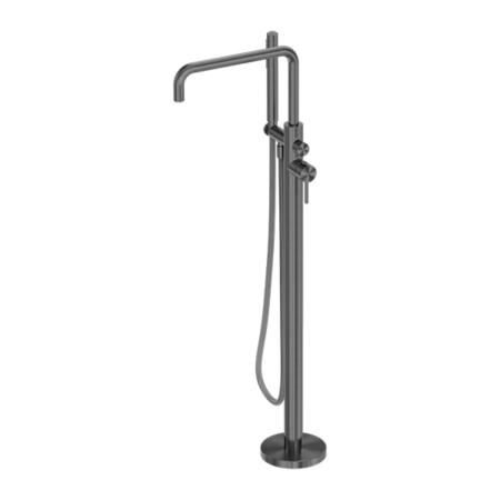 Zen Freestanding Bath Mixer With Outdoor Shower Hose