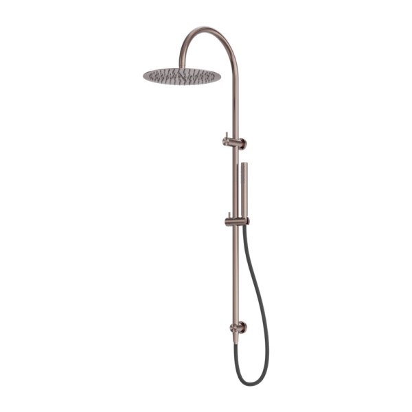 Zen Twin Shower With Outdoor Shower Hose