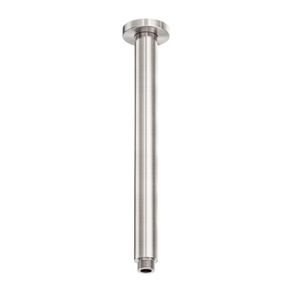 Zen Round Ceiling Arm, Finish: Brushed Nickel, Size: 300mm