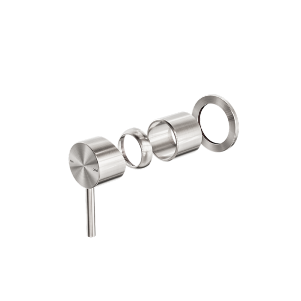 Zen Shower Mixer Trim Kits Only, Finish: Brushed Nickel