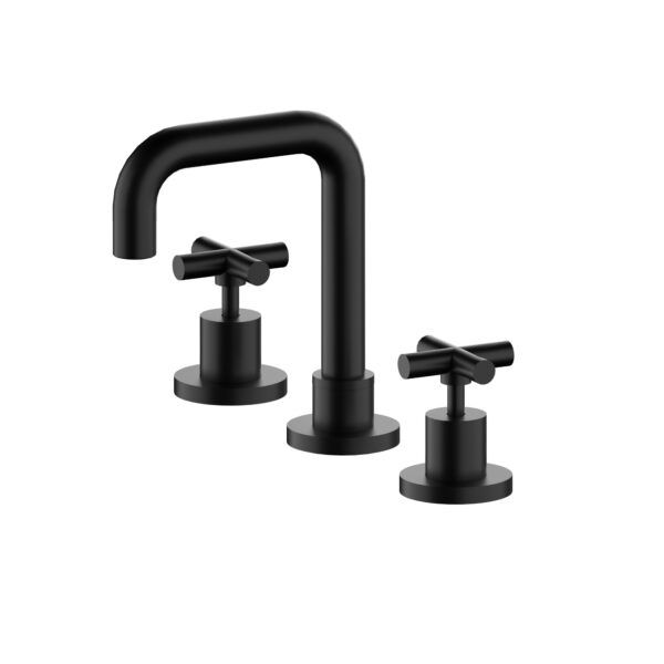 X Plus Basin Set, Finish: Matte Black