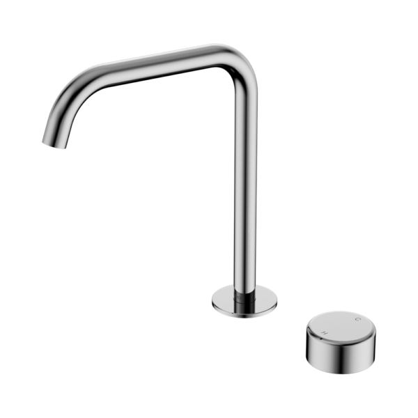 Serenity Progressive Bath/Kitchen Mixer Edge Spout With Metal Handle