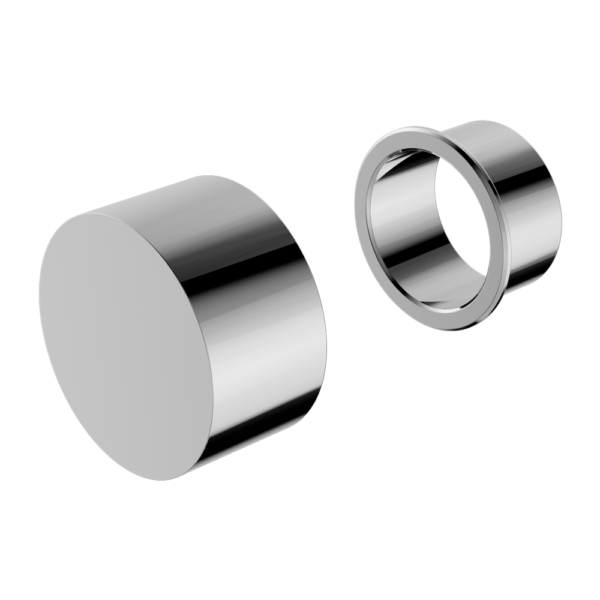 Kara Progressive Shower Mixer Trim Kits Only, Finish: Chrome