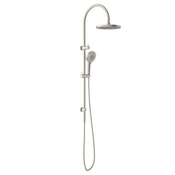 Opal Twin Shower, Finish: Brushed Nickel