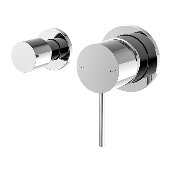 Mecca Shower Mixer With Horizontal 2 Way Divertor, Finish: Chrome