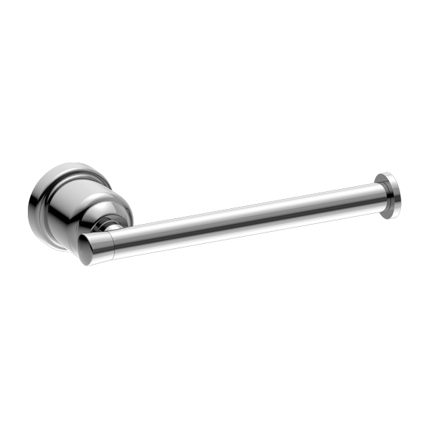 York Toilet Roll Holder, Finish: Chrome