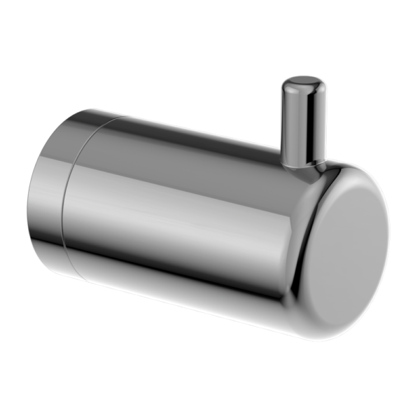 Mecca Care Wall Hook, Finish: Chrome