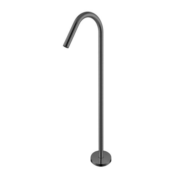 Mecca Freestanding Bath Spout Only, Finish: Gun Metal