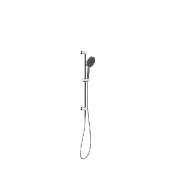 Mecca Shower Rail With Air Shower II, Finish: Chrome