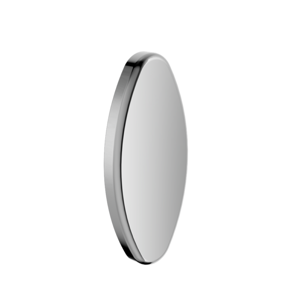 Backrest Removable Wall Cover Plate, Finish: Chrome