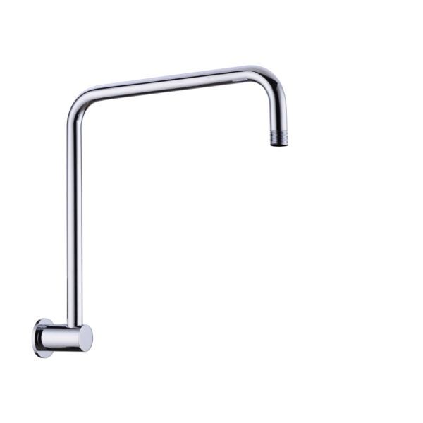 Round Swivel Shower Arm, Finish: Chrome
