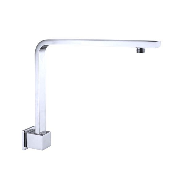 Square Swivel Shower Arm, Finish: Chrome