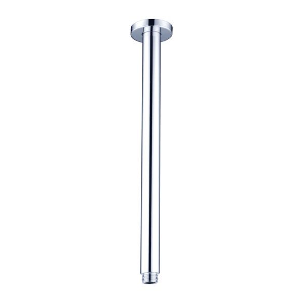 Round Ceiling Arm, Finish: Chrome, Size: 450mm