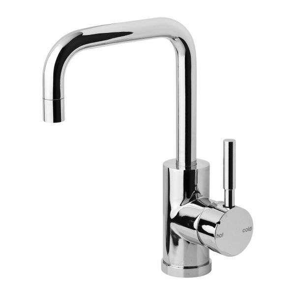Vivid Sink Mixer 160mm Squareline - Chrome