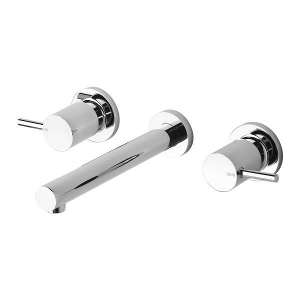Vivid Pin Lever Bath Set 200mm - Chrome