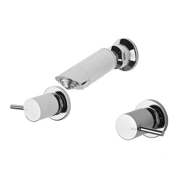 Vivid Pin Lever Shower Set - Chrome