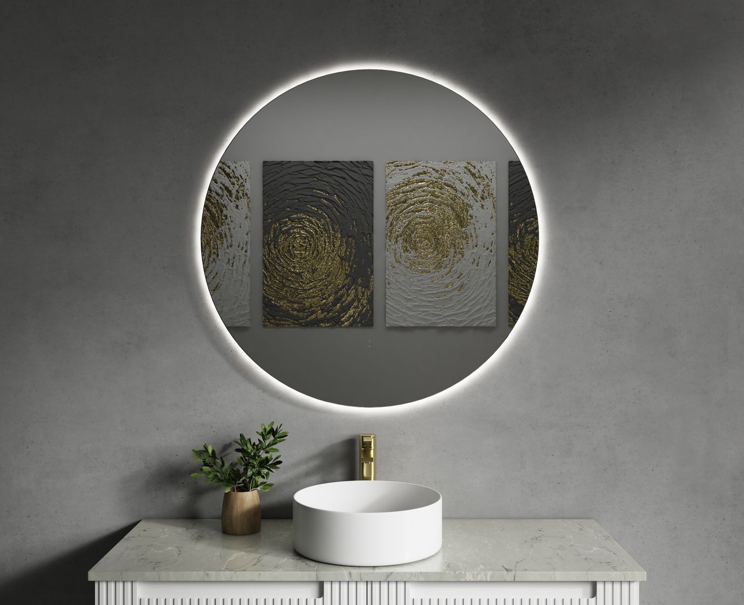 Sienna Round LED Mirror