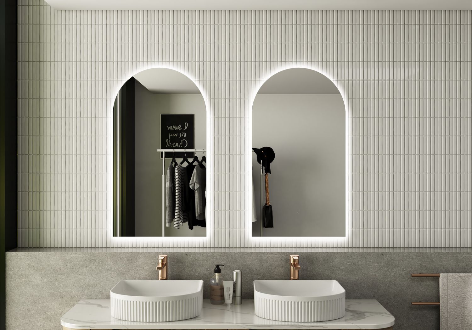 Sienna Arch LED Mirror