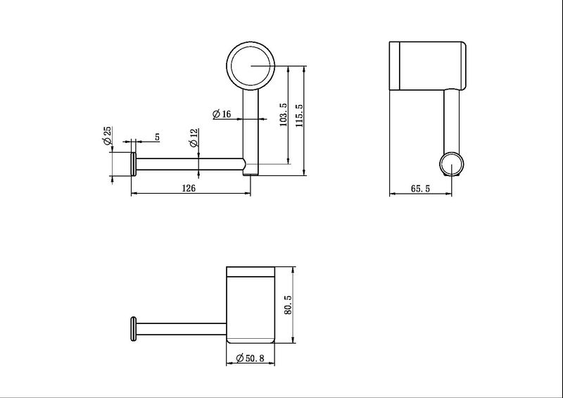 Mecca Care Heavy Duty Toilet Roll Holder