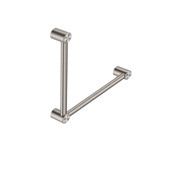 Mecca Care 32Mm Ambulant Toilet Grab Rail 90 Degree 450X450Mm