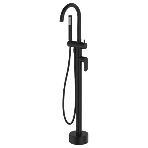 EMPIRE SLIM Floor Mounted Bath Mixer with Hand Shower