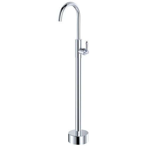 ELEANOR Floor Mounted Basin/Bath Mixer, Finish: Chrome