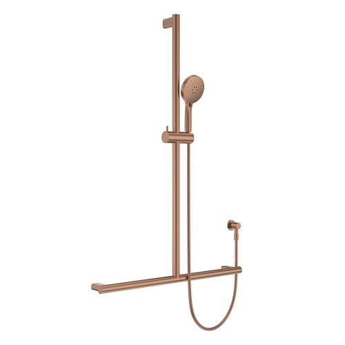 Care Inverted T Bar Rail Shower Set