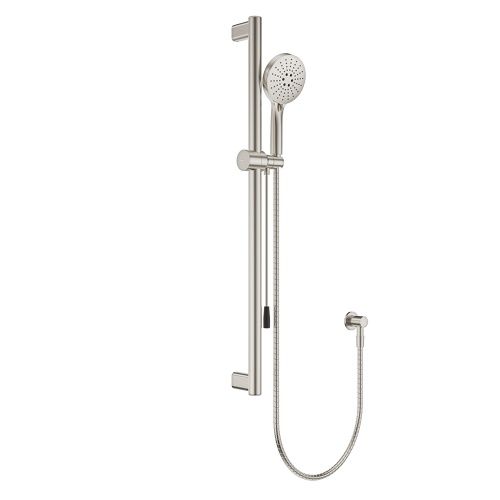 Care Rail Shower Set with Push/Pull Slider
