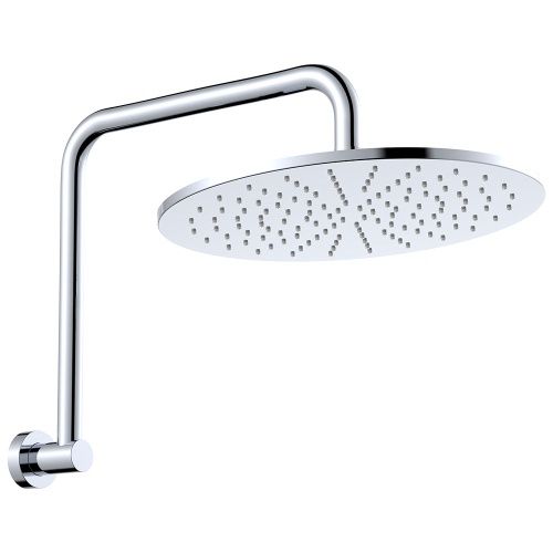 EMPIRE SLIM Gooseneck Shower Arm Set, Finish: Chrome