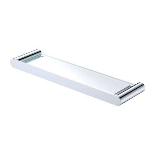 EMPIRE SLIM Shower Shelf Glass, Finish: Chrome