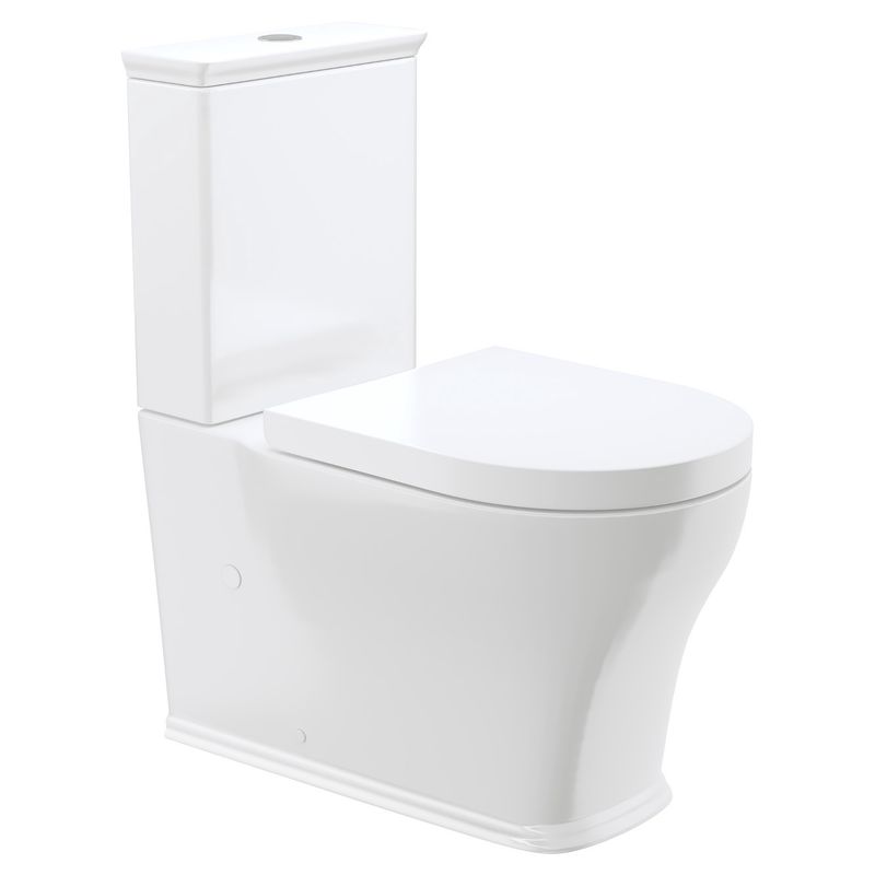 Lillian Tornado Flush Back-to-Wall Toilet Suite