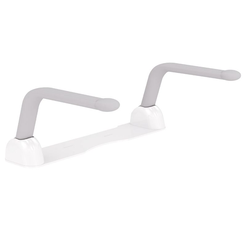 FIENZA Assisted Living Toilet Suite Support Arms Includes Mounting Kit White