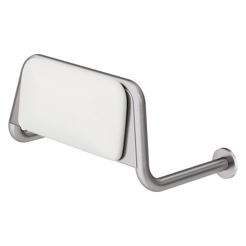 Back Rest Stainless Steel for PWD Toilet, Finish: Stainless Steel