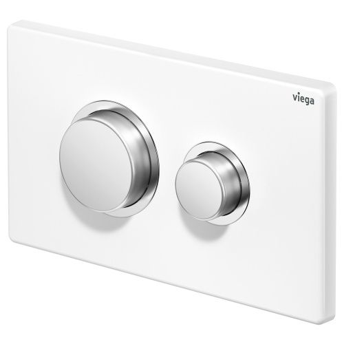 Raised Round Button Flush Plate