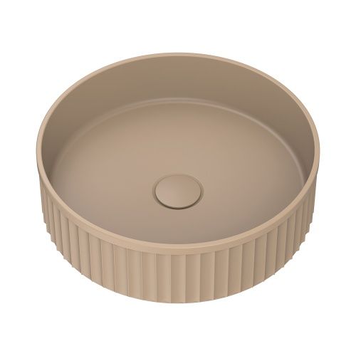 MINKA Fluted Round Solid Surface Basin