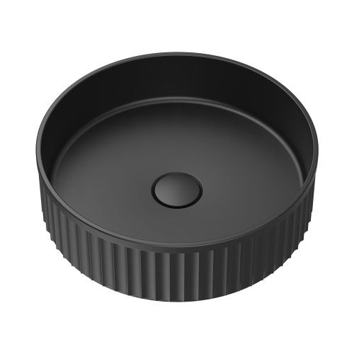 MINKA Fluted Round Solid Surface Basin