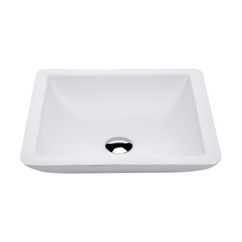 CLASSIQUE 420 Stone Basin, Finish: Matte White