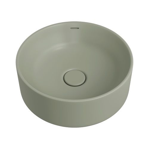 REBA LUXE Round Basin with Overflow Above Counter