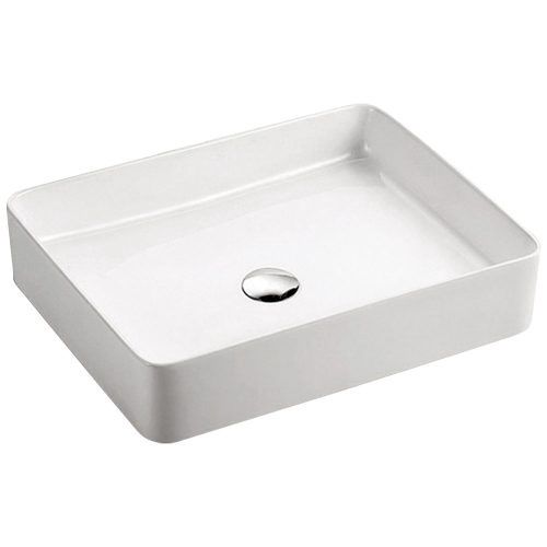 LUCIANA Above Counter Basin, Finish: Gloss White