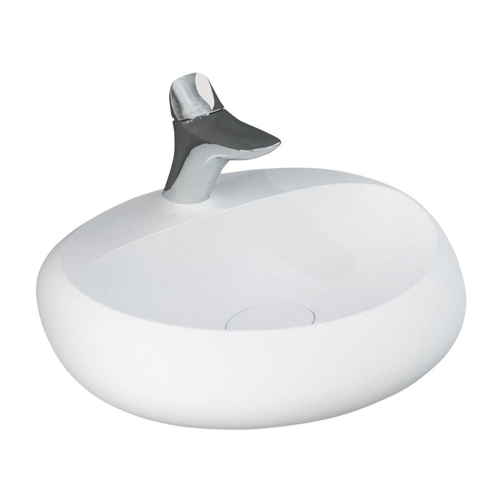 RAK Cloud Wall Basin, Finish: Matte White