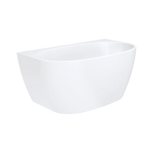 Keeto Back-To-Wall Acrylic Bath
