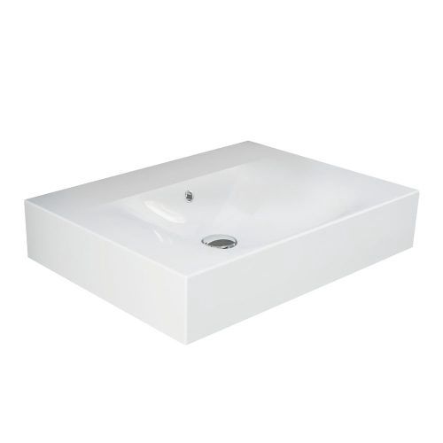 Des Wall Hung Basin, Option: No Tap Hole, Type: Des 61