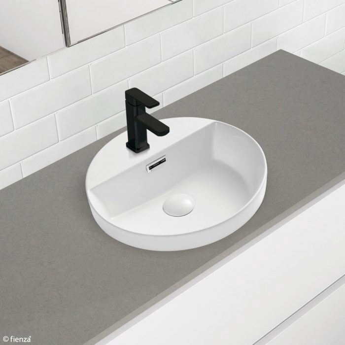 Reba Semi Inset Basin with 1 Tap Hole