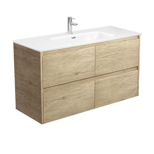 AMATO Scandi Oak - Wall Hung Vanity