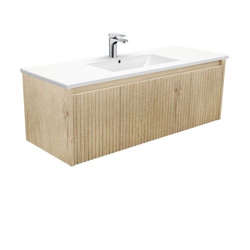ALINA Scandi Oak Wall Hung Vanity
