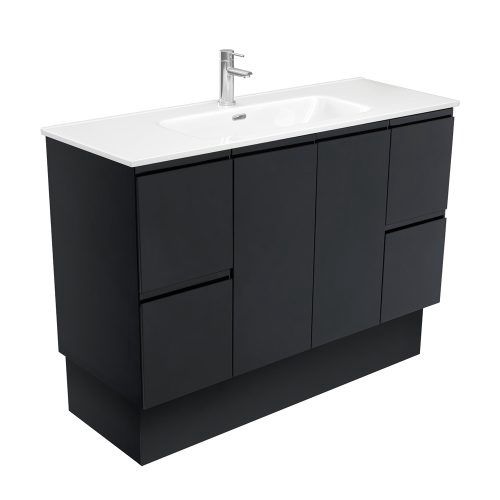 FINGERPULL Satin Black - Vanity On Kickboard