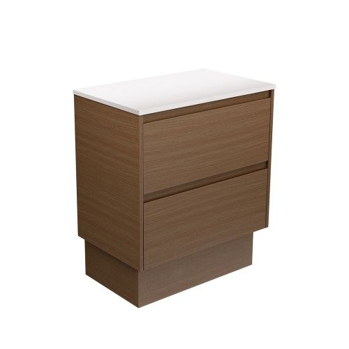 AMATO on Kickboard Cabinet Only, Colour: Walnut, Size: 750mm