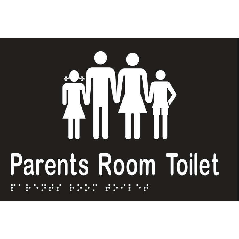Vinyl Parents Room Toilet Sign